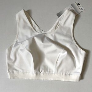 CW-X Conditioning Wear Firm Support Bra, White; Size LL 38 B/C